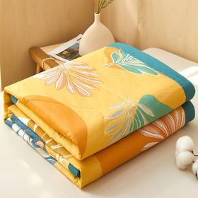 QYN-DNY棉花夏被里外双面纯棉夏凉被薄被可机洗单双人夏季被子全棉空调被