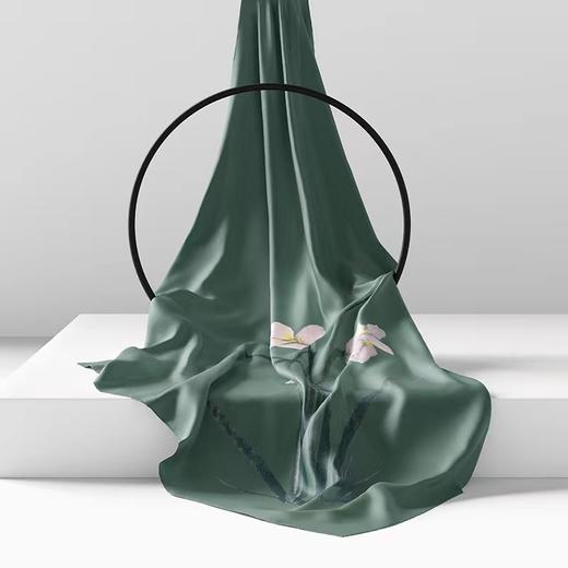 “青云染”ClouDyeing-手绘单面长巾 商品图6