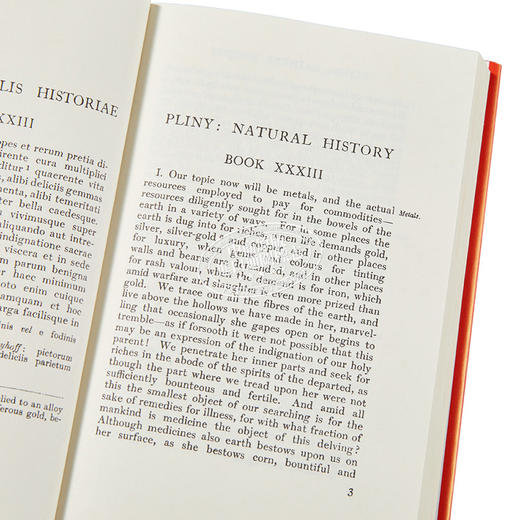 预售 【中商原版】老普林尼 博物志 卷33-35 共37 Natural History Volume IX Books 33-35 英文原版 Pliny 商品图3