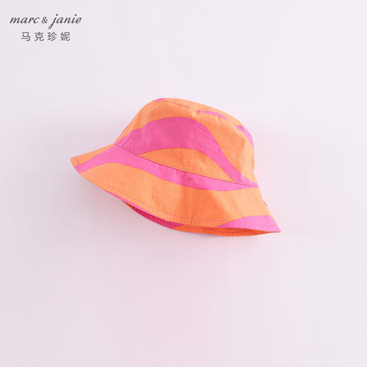 马克珍妮夏装 女童防晒帽渔夫帽 儿童遮阳帽230553 商品图4