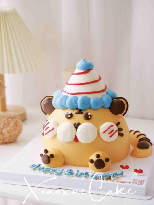 小老虎立体球形蛋糕3（提前2天以上预定） 商品图0