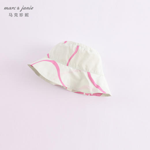 马克珍妮夏装 女童防晒帽渔夫帽 儿童遮阳帽230553 商品图3