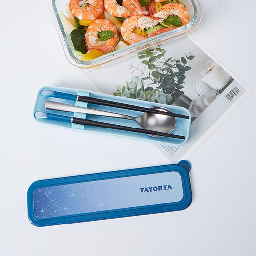 多样屋浩天安心便携筷勺二件套 商品图4