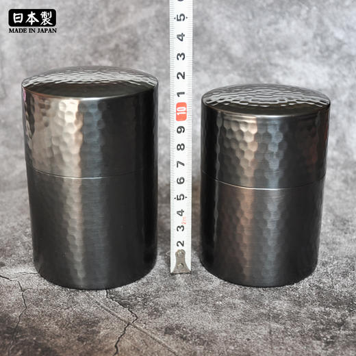 日式原色铜制茶叶罐 商品图2