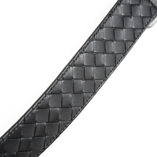 BOTTEGA VENETA 宝缇嘉 BV 2023年新品男士黑色小羊皮针扣式腰带皮带 482669V001O 商品图4