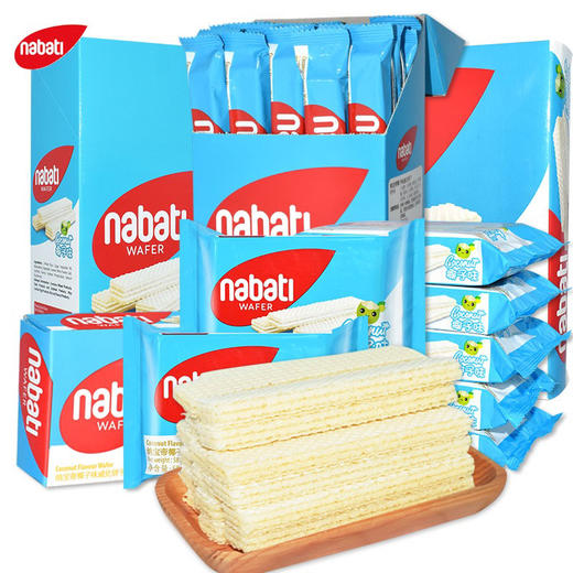 纳宝帝椰子威化饼干145g 商品图1