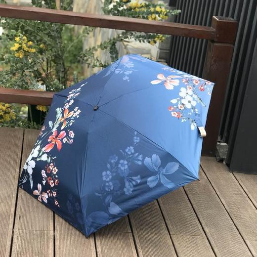 优品堂【浅夏花开】五折防紫外线伞 商品图1