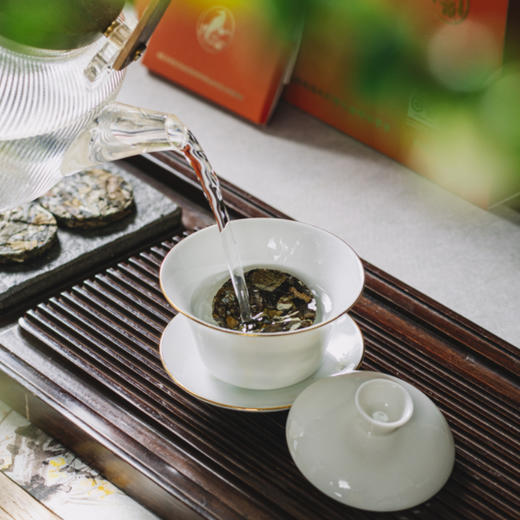 菜头商城有机古树白茶 （小饼装）喜上眉梢 70g(7g/饼×10饼） 商品图5