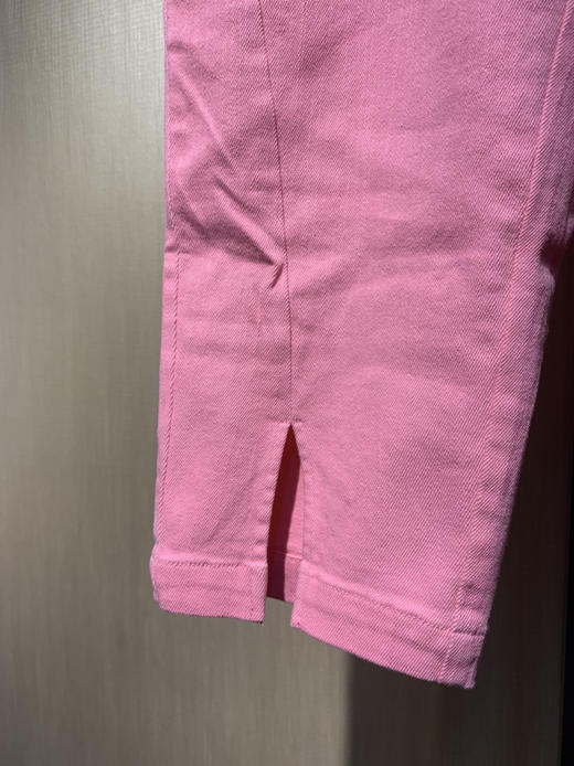 针丝缘春夏爆款糖果色彩裤大码高弹舒适显瘦弹力彩裤8001 商品图2