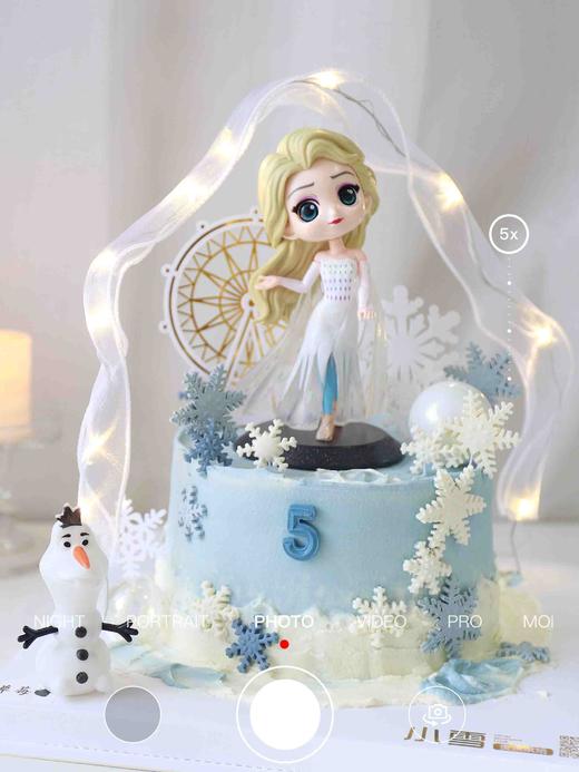 爱莎公主玩偶蛋糕2‖小公主系列（备注年龄） 商品图0