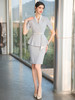 高端美容院工作服职业气质女夏季时尚两件套装ol通勤女装制服裙 商品缩略图2