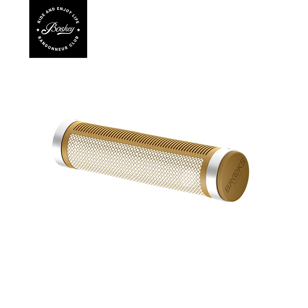 英国Brooks 天然白小布折叠城市复古自行车橡胶把套死飞把握把手