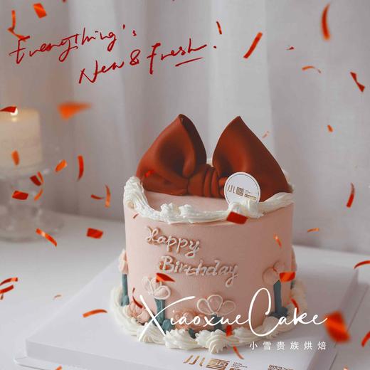 复古翻糖蝴蝶结蛋糕（提前一天预定） 商品图2