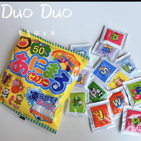 日本希之味动物图案杂锦果冻306g