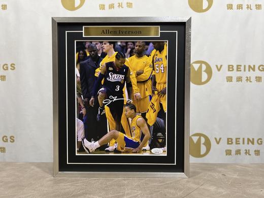 收藏系列 艾弗森 总决赛 10寸亲笔签名照片 JSA 商品图1