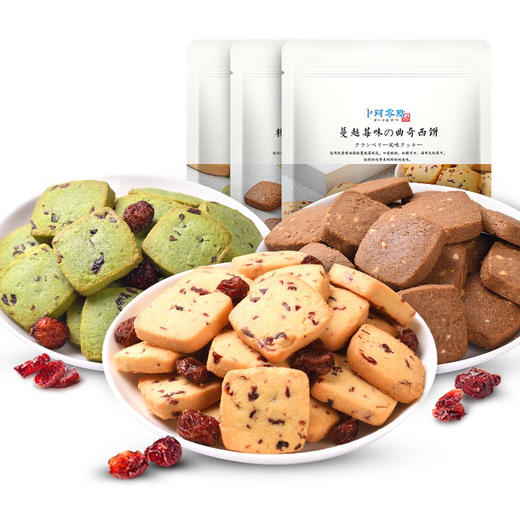 卜珂零点雪花奶酥蔓越莓味110g 商品图0