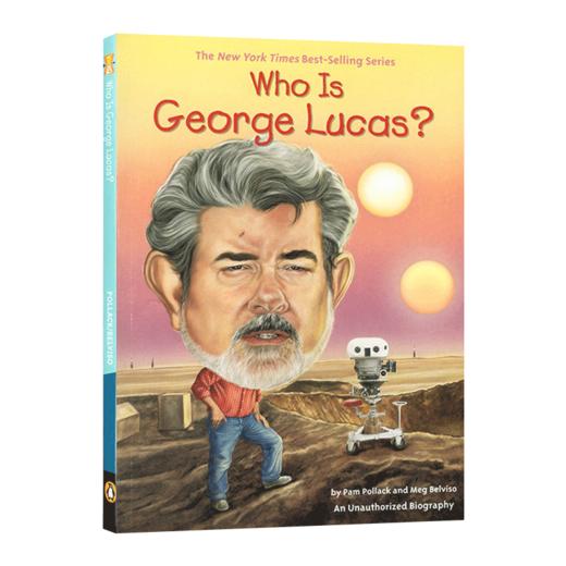 英文原版 Who Is GEORGE LUCAS 乔治·卢卡斯是谁 名人传记系列 英文版 进口英语原版书籍 商品图1