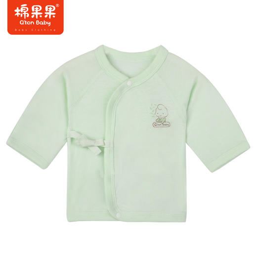 棉果果商场同款夏季新品艾草抗菌长袖上装半背衣M201110423318 商品图0