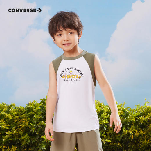 CONVERSE 夏 大童小童 背心 CNVB-MT-D947 商品图0