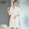IWY/白色西装裙春夏季新款名媛气质高端职业装收腰显瘦工作服Q873-W 商品缩略图1