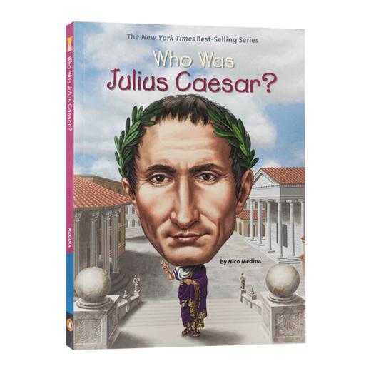 英文原版 Who Was JULIUS CAESAR 谁是凯撒大帝 皇帝君王系列 英文版 进口英语原版书籍 商品图1