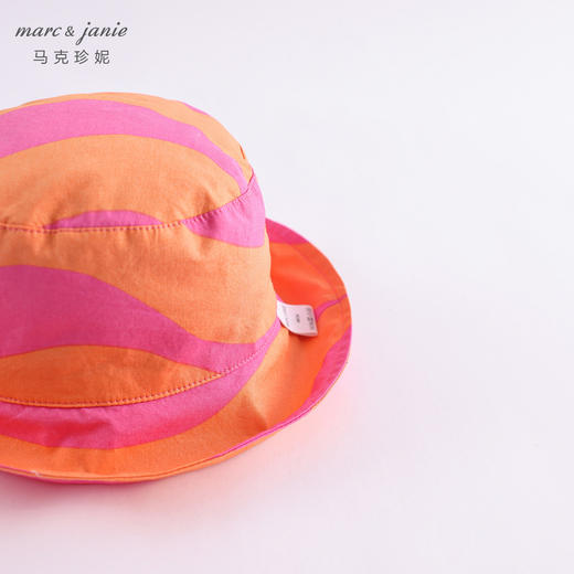 马克珍妮夏装 女童防晒帽渔夫帽 儿童遮阳帽230553 商品图6