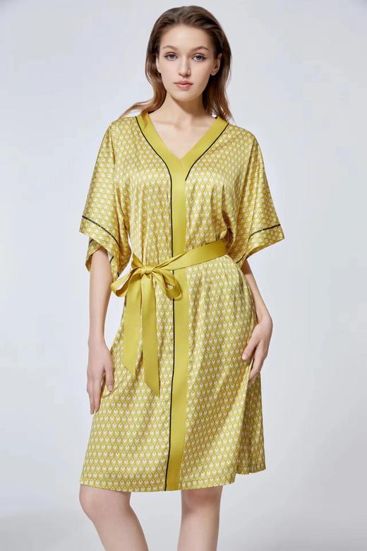 5F EmbryForm安莉芳【致美优雅】女士V领宽松印花舒适家居裙 商品图0