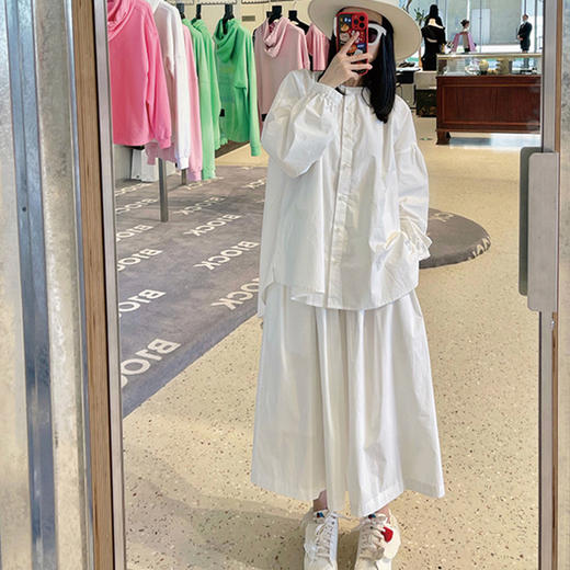 裁缝学苑QZ37亲子装廓形设计感衬衣裙裤纸样套装儿童女装服装打版 商品图2