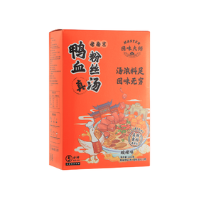 回味大师鸭状元鸭血粉丝汤酸辣味盒装182g