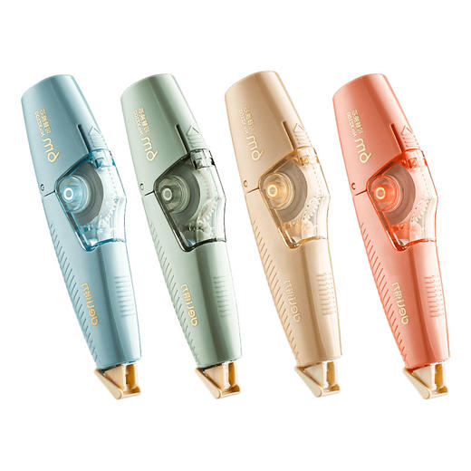 「2支装！送替芯」得力按动式修正带学生用涂改可换芯初中生文具女生改正带 商品图4