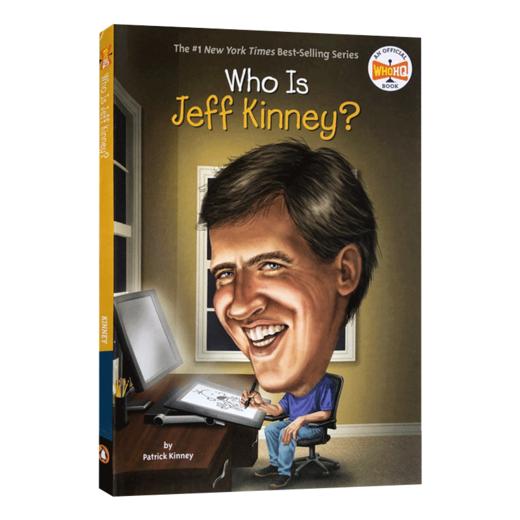 英文原版 Who Is Jeff Kinney 杰夫·金尼是谁 名人传记系列 英文版 进口英语原版书籍 商品图1