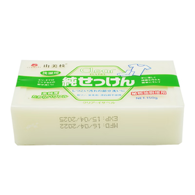 YUMIE由美枝Clear Isabel洗衣皂150g/117686 天然植物油脂温和护衣无碱性残留