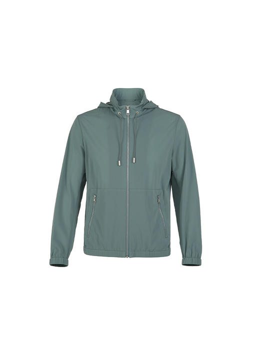 callisto绿色锦纶混纺夹克 SSFEJ153C 商品图3