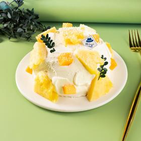糕小生春季新品 - 『金钻凤梨鲜奶蛋糕』如果有初春的味道，19度甜的凤梨刚刚好