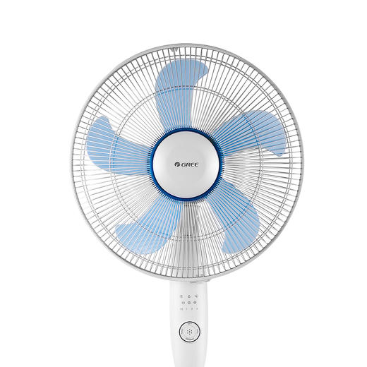GREE 格力 落地扇 3档风速 舒适送风 遥控风扇 FD-4035Bh5 白+蓝色 商品图3