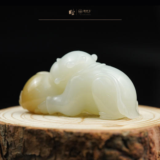 新疆国玉盟世玉羊脂玉挂件（人物）【带证书·顺丰物流】 商品图3