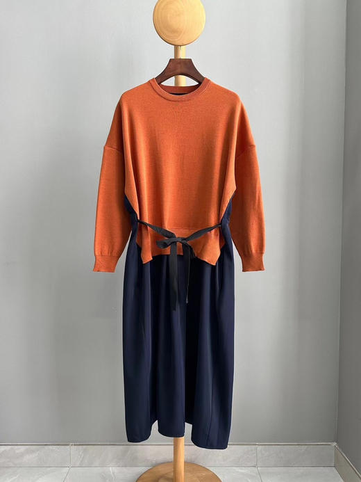 拼接连衣裙。自己备注号码 商品图6