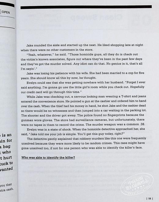 预售 【中商原版】60秒脑筋急转弯犯罪谜题 挑战侦探的法医谜团 60-Second Brain Teasers Crime Puzzles 英文原版 Diane Capri 商品图7