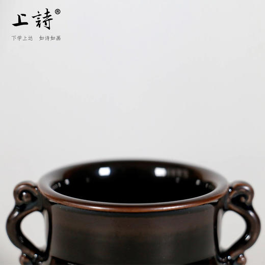 上诗 琴炉3&黑釉鬲式三足双耳炉 商品图1