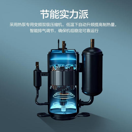 GREE 格力 全能王-舒尊Ⅱ 一级能效 300升空气能热水器 SXTD300LCJW/T-1(配KFRS-4.0JPd/NbA-1) 商品图4