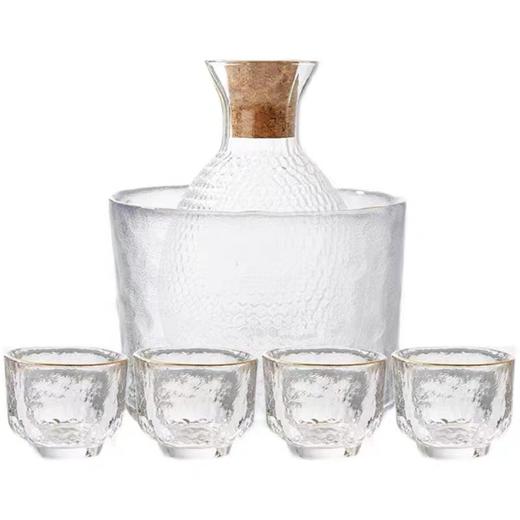 水晶琉璃酒具【双人酒具】（一壶一碗四杯） 商品图5