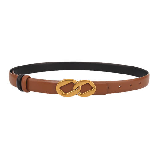 搭配利器丨麻花扣 复古 真皮腰带 商品图1