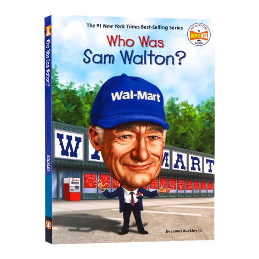英文原版 Who Was Sam Walton 谁是山姆沃尔顿 中小学生课外阅读 儿童读物 英文版 进口英语原版书籍 商品图1