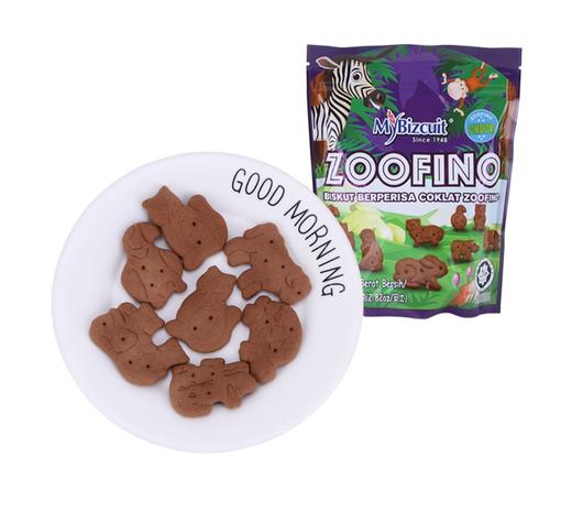 麦比克动物形饼干巧克力味80g 商品图1