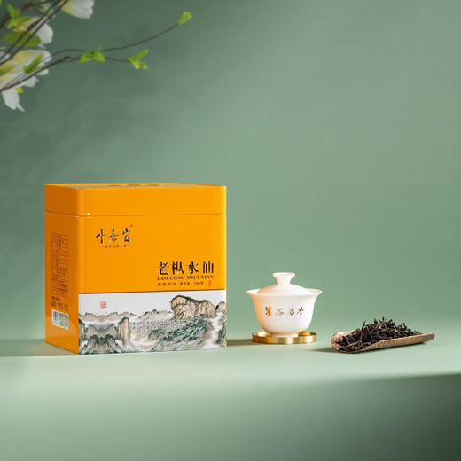叶嘉岩·老枞水仙 散茶一斤装500g 配礼盒礼袋 商品图2