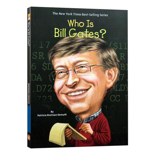 英文原版 Who Is BILL GATES Who Was 名人传记系列 英文版 进口英语原版书籍 商品图1