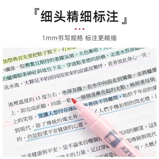 日本Pentel派通双头荧光笔 商品图4