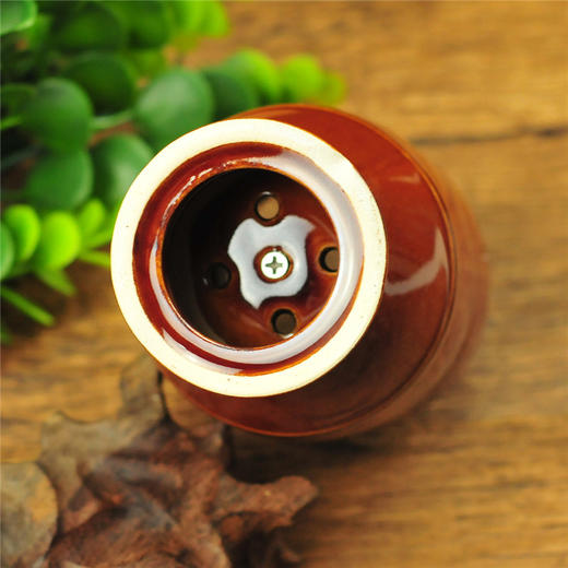 【陶瓷艾灸罐】艾灸刮痧杯艾灸杯双层防烫不掉灰 商品图3