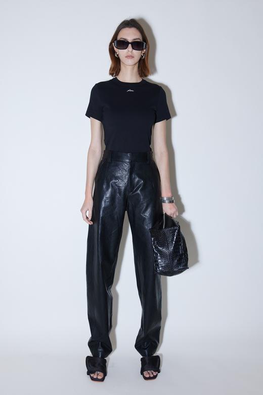 收腰抽褶短T恤 商品图0