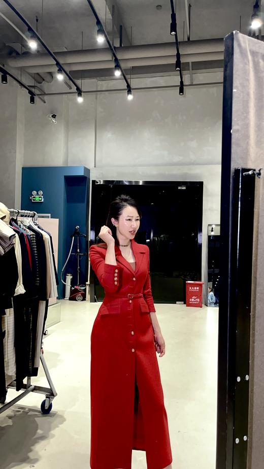 “波伏娃” 高定稀缺连衣裙 从容明澈，步履笃定，不动声色，泰然自若 20194043颈袖添香 商品图5